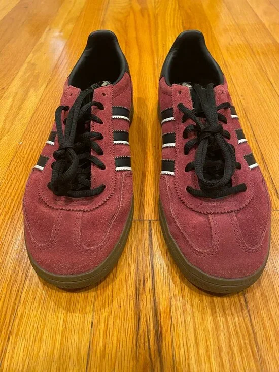 Men's 8 / Women's 9 - adidas Handball Spezial Maroon Black - IG61 - used, no box