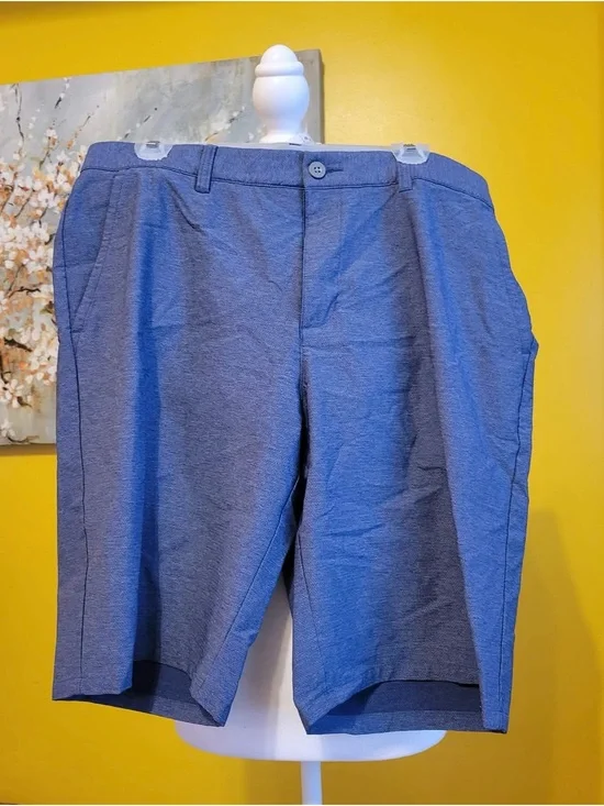 adidas Men's Blue Golf Shorts