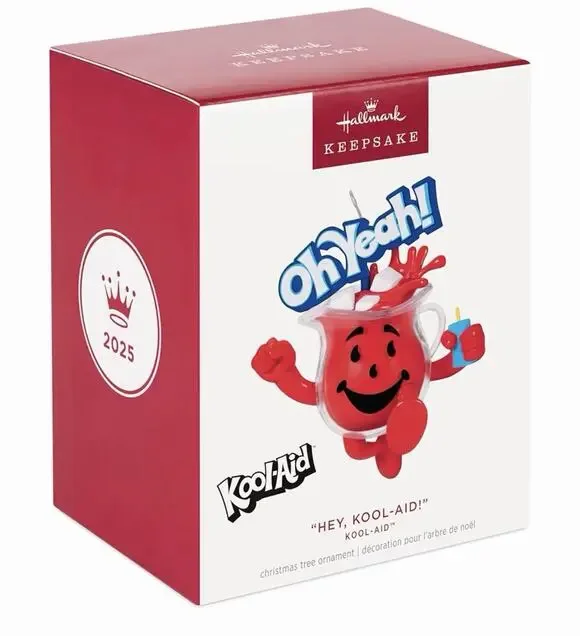 Hallmark Keepsake Christmas Ornament 2025, Kool-Aid Man “Hey, Kool-Aid! “