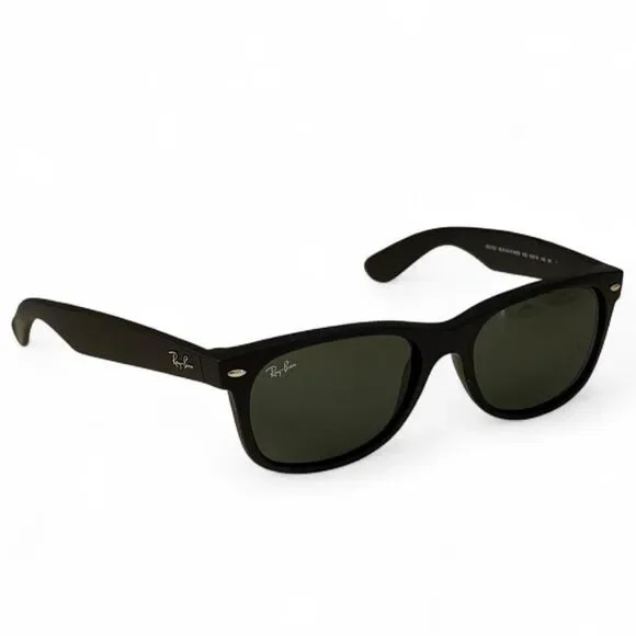 Ray-ban Men's Black and Brown Sunglasses