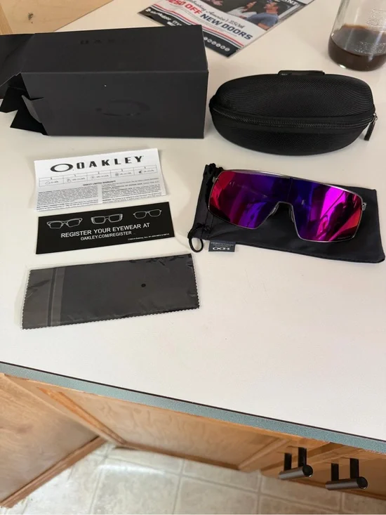 Oakley Sutro titanium Sunglasses - Purple/Pink Mirror Lens