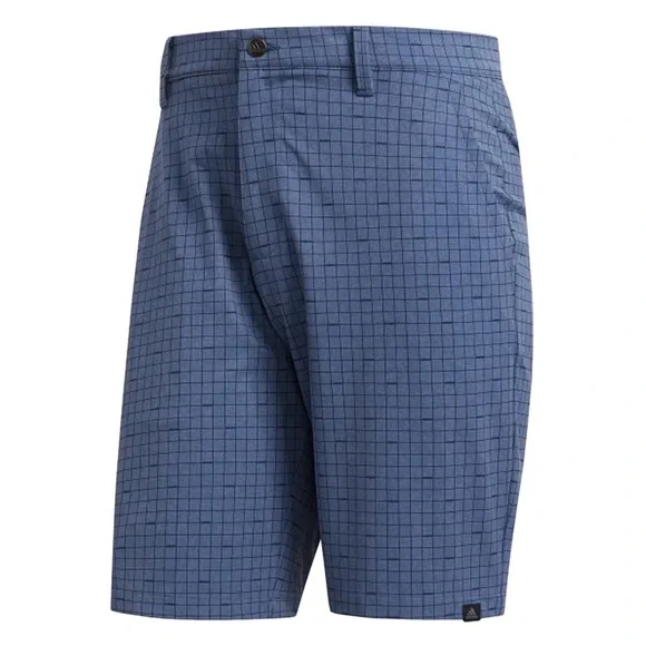 Adidas 365 Ultimate Golf Shorts, windowpane plaid, size 36. 9