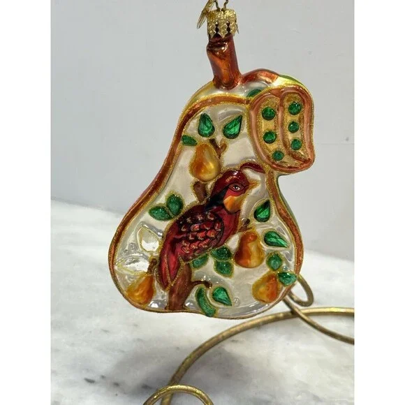 Christopher Radko Partial To Pears 2005 Bird 4