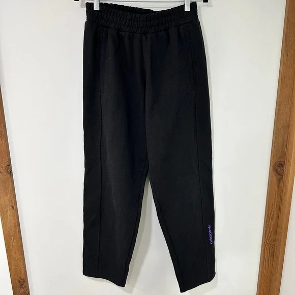 Adidas Adibreak Sweat Originals Snap Pants‎ Mens Medium Black Logos