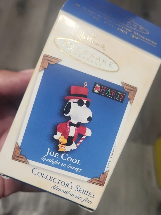 Hallmark Joe Cool Snoopy Ornament