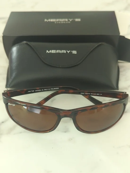 Merry's Wrap Around Sport Polarized Unisex Sunglasses