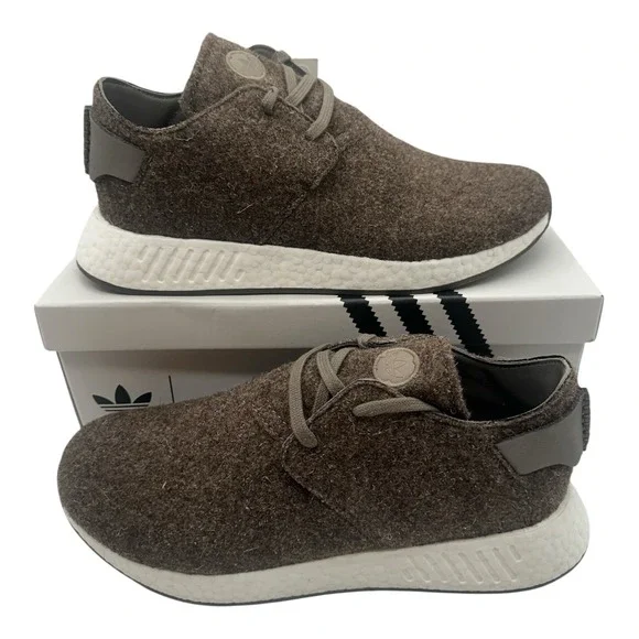 Adidas WH Wings + Horns NMD C2 Chukka Shoes Mens Sz‎ 12 Brown Sneakers CG3781