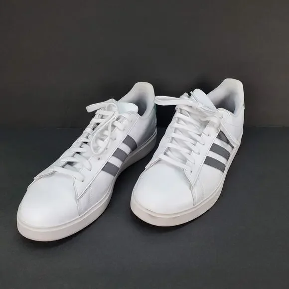 Adidas Mens White/Gray Low Top‎ Sneakers APC 011001 Sz 11.5