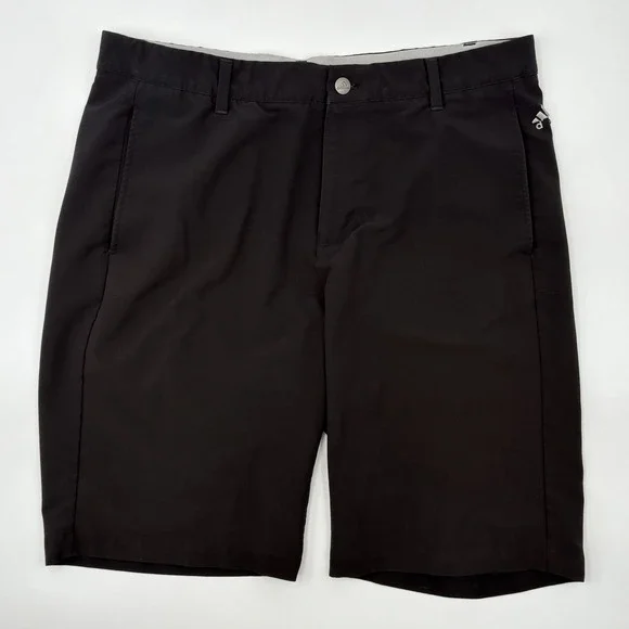 Adidas Ultimate365 3-Stripes Golf Shorts Men 34 Black Stretch Performance
