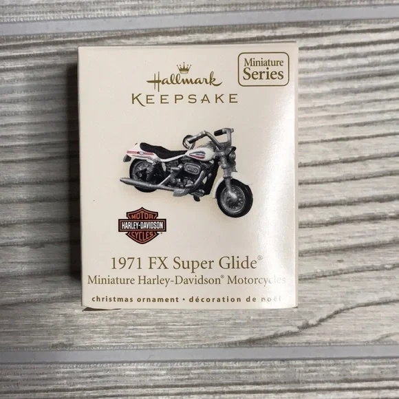 Hallmark Harley Davidson 1971 FX Super Glide Mini