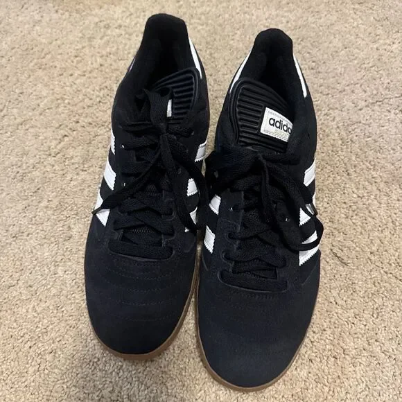 Adidas Men's Busenitz Pro G48060 Core Black/ White/ Gold Metallic Size US 9