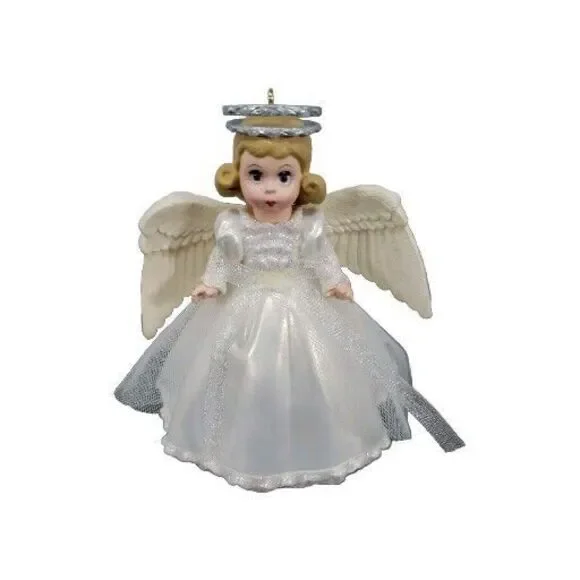 Hallmark Madame Alexander Doll Twilight Angel 1998 Ornament VTG 2000 Christmas