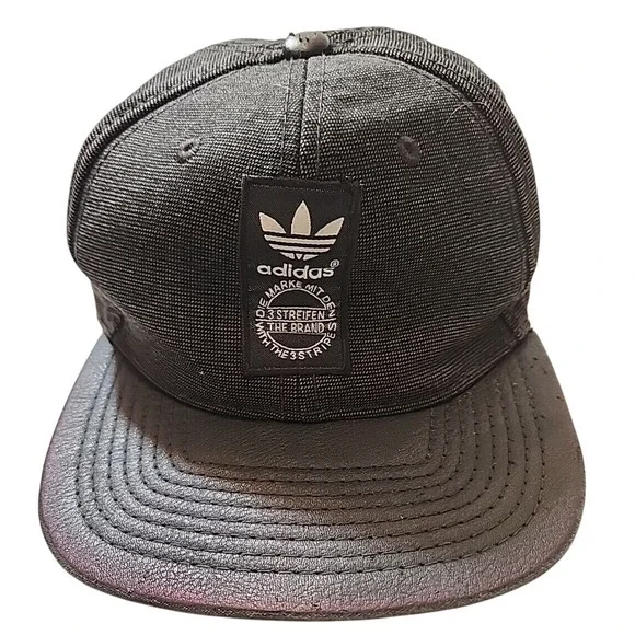 Adidas Hat Mens Adjustable Cap Original Trefoil Striped Snapback Adults‎ Unisex