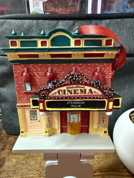EUC Disney Parks Collection Main Street Cinema Steamboat Willie Ornament