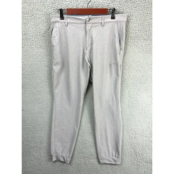 Adidas Performance Stretch Golf Jogger Pants Mens 32x30 Gray Athletic Casual