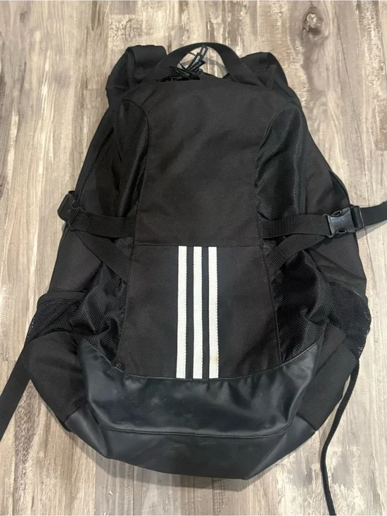 Adidas Golf 3 Stripe Backpack Load Spring Padded Shoulder Straps Large Capacity