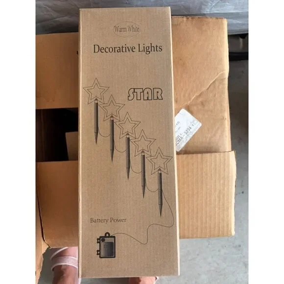 Warm White Decorative pathway lights 