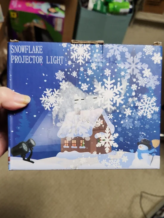 Snowflake Projector Light