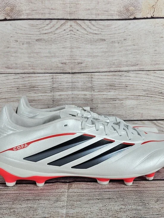 ADIDAS COPA PURE IV League Men White Lucid Red Soccer Cleats JQ0484 Size 10 NWOB
