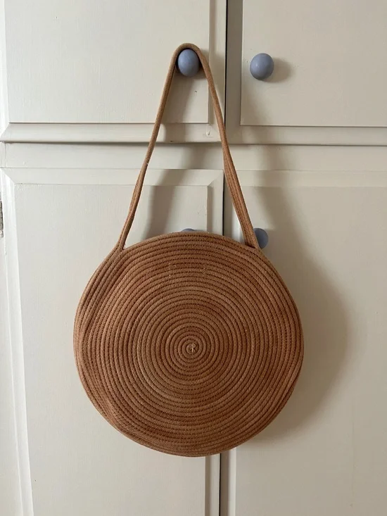 Apprvl Large Circle Rope Bag Pink