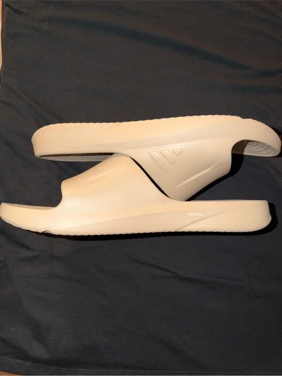 adidas Slide Sandals in Beige