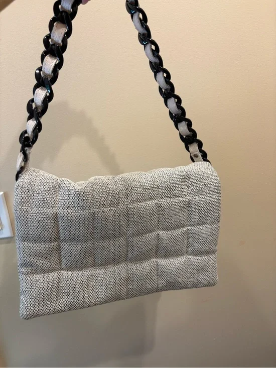 Gray shoulder Bag
