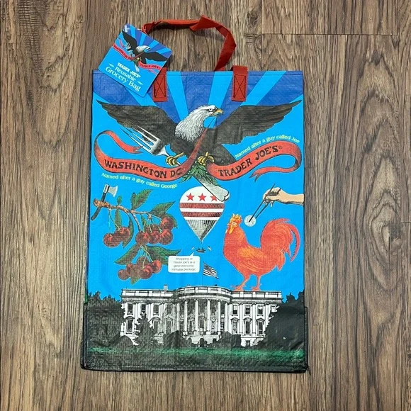 Trader Joe’s WASHINGTON DC Mystery Bag Reusable Tote Bag