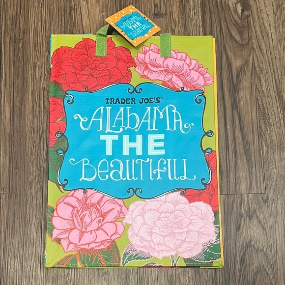 Trader Joe's ALABAMA Mystery Bag Reusable Tote Bag