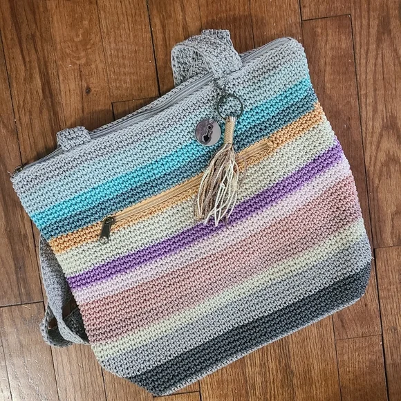 The Sak Women’s‎ Classics Hand-crochet Carry-all Crafted Classics AUTHENTIC