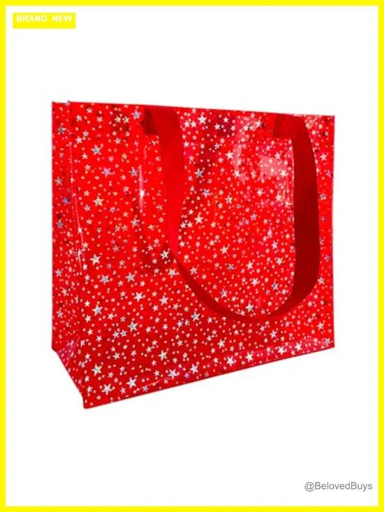 Clear Printed Star PVC Waterproof Tote Bag - Versatile Work & Shopping Shoulder