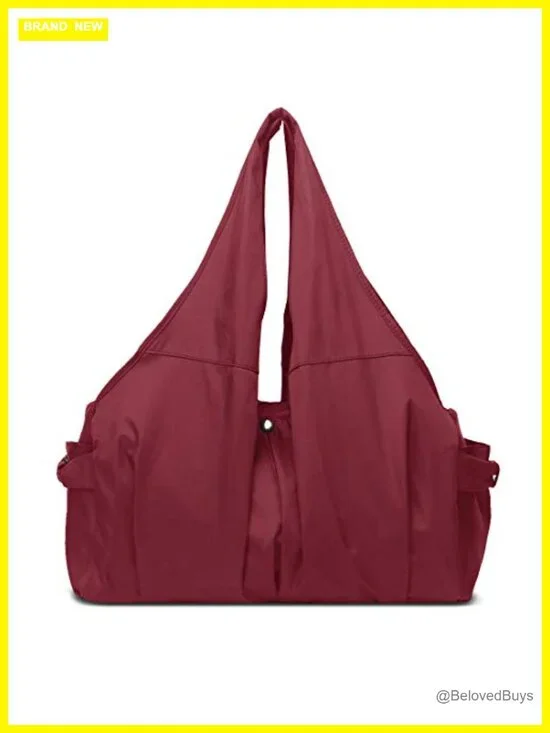 Waterproof Oxford Nylon Tote Handbag, Large Capacity Shoulder Bag for Work