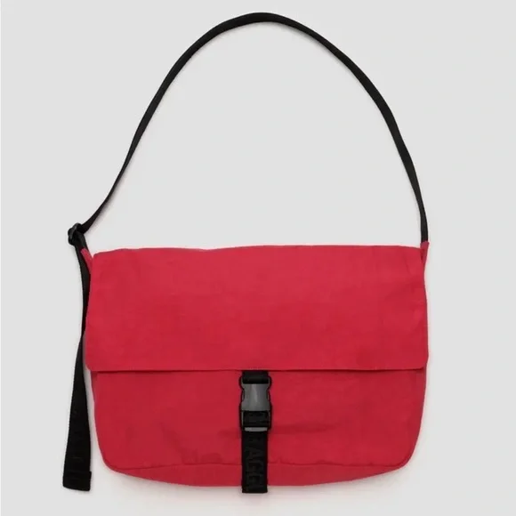 NWT BAGGU Nylon Messenger Bag