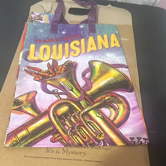 Louisiana Trader Joe’s reusable tote bag