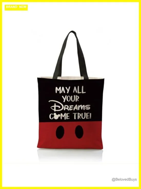 Inspiring Canvas Tote Bag, Reusable, Shopping, Work, Vacation