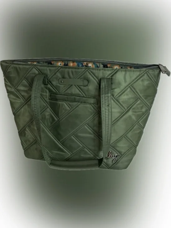 Lug Skyliner Tote Bag. NWT. Olive Green
