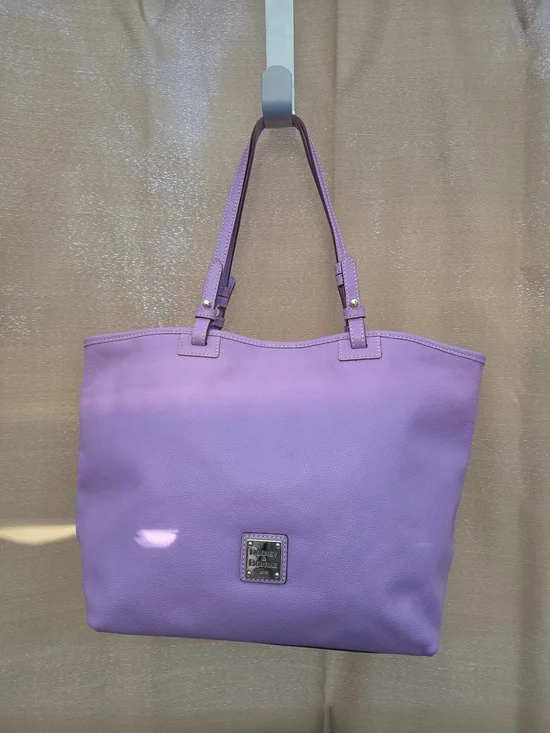 Dooney & Bourke Lavender Leather Tote