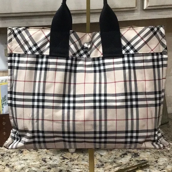 Burberry Tote Bag - Blue Label Authentic