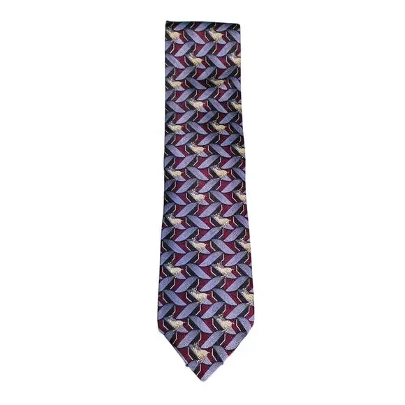 Johnson‎ Brothers running Deer Mens silk Necktie Tie made in USA