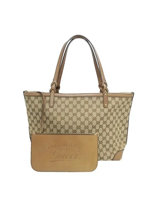 Gucci Tote GG Canvas Brown