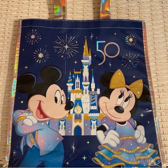 Disney World Mickey & Minnie 50th Anniversary Tote