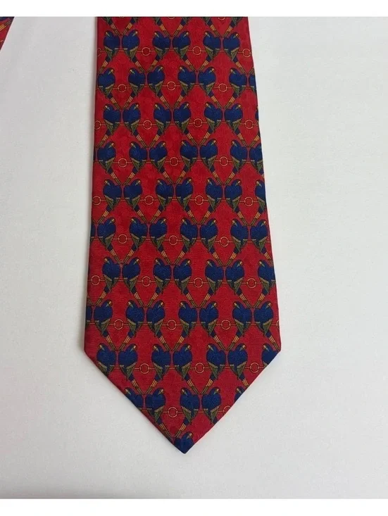 Paul Fredrick Parrot Tie