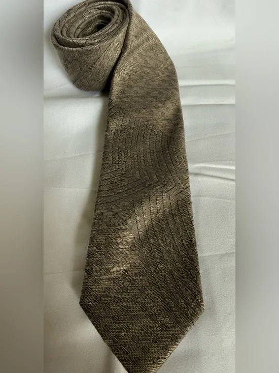 BBB Men’s Textured Brown  Tie 52’ x 3