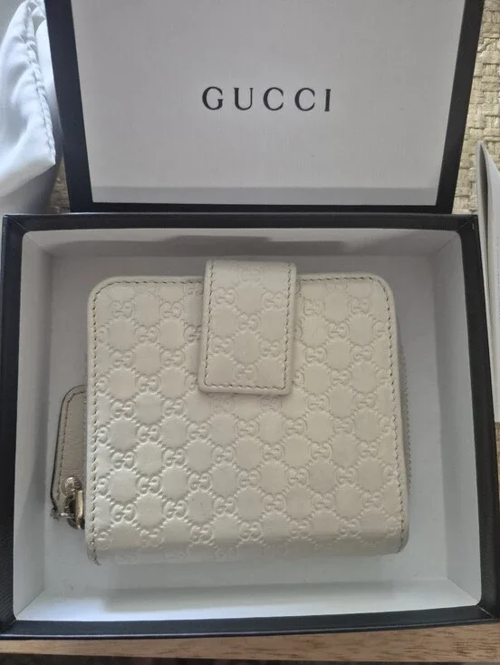 Gucci Guccissima Small French Wallet