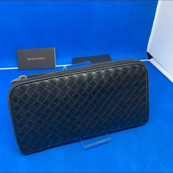 Bottega Veneta‎ Nappa Intreciato black continental wallet