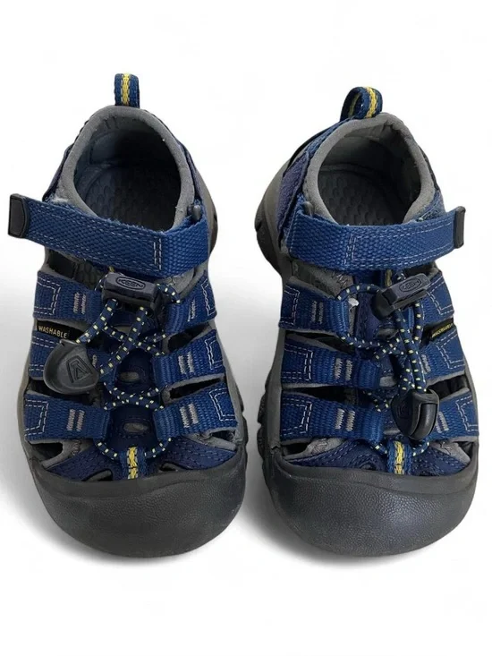 9C Keen Newport H2 Closed Toe Hiking Sandals Bungee Lace Boy Girl Unisex Shoes