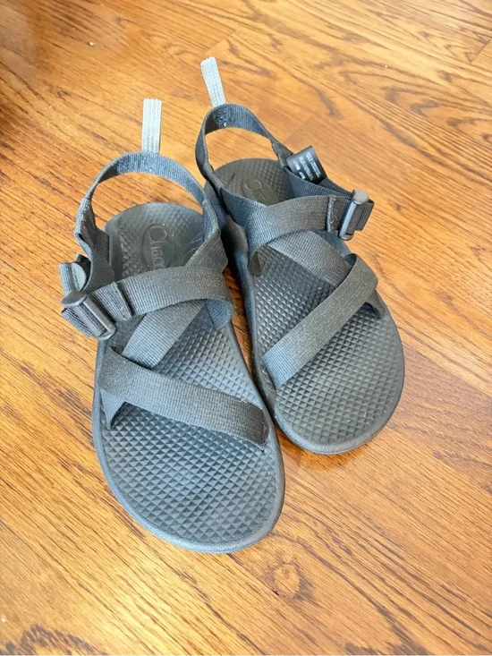 Chaco Kids Black Strappy Sandals
