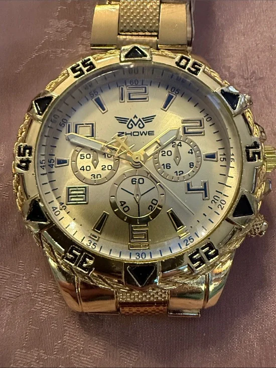 Brand new ZHOWE Gold-Tone Men's Watch