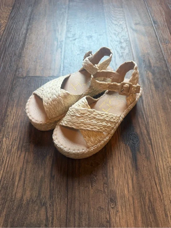 Beach sunshine espadrille kids size 1