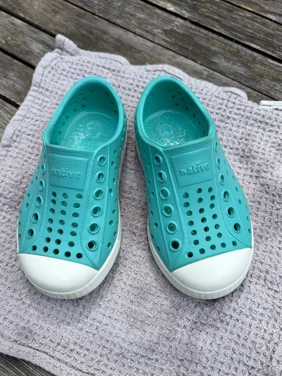 Toddler 6 Native Jefferson Shoe Pool Blue