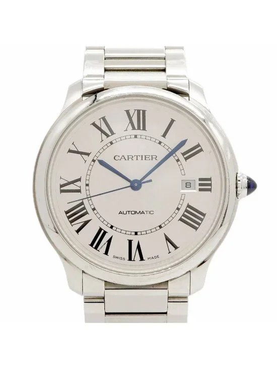 Cartier Ronde Must Silver Dial Watch